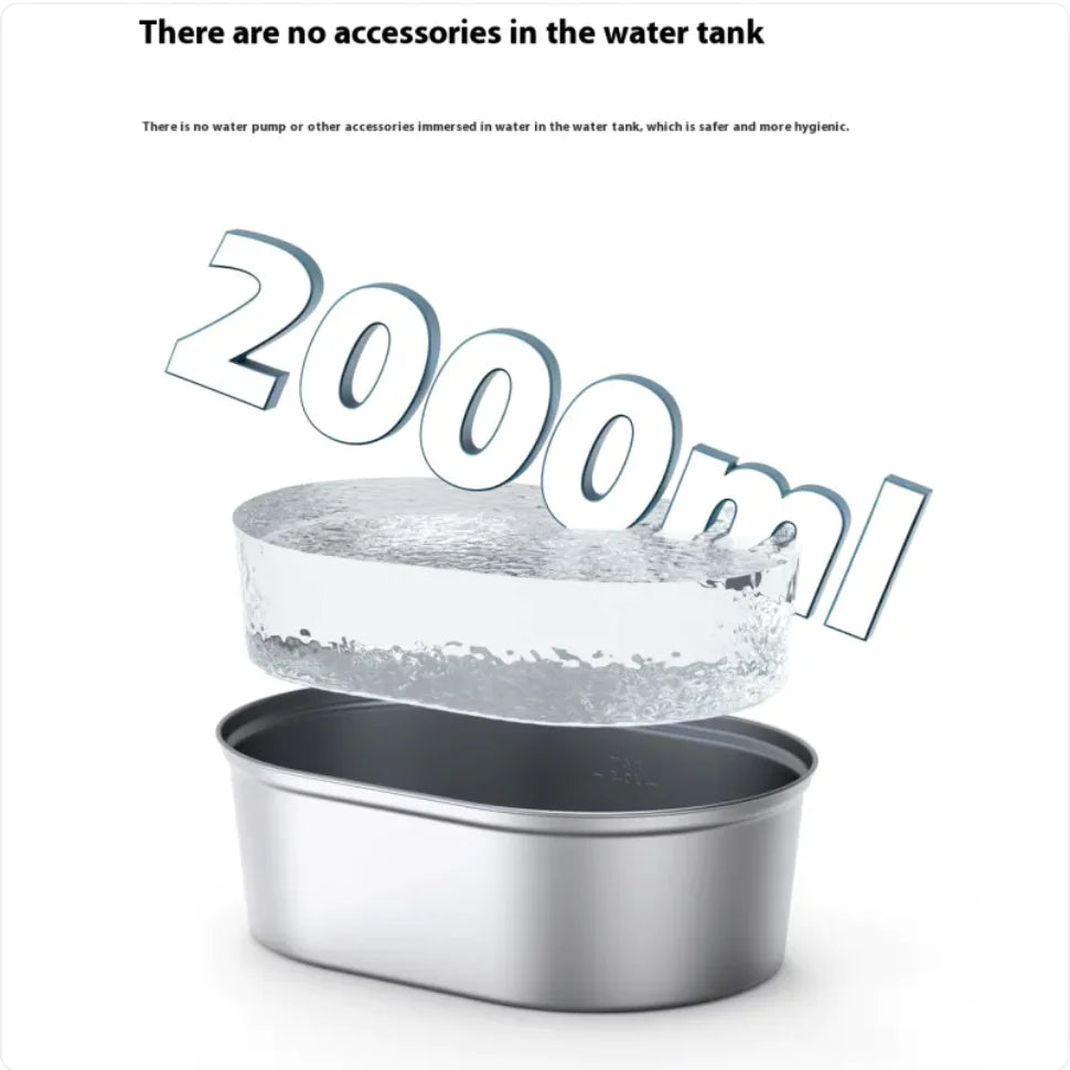 Uha Stainless Steel Automatic Pet Water Dispenser