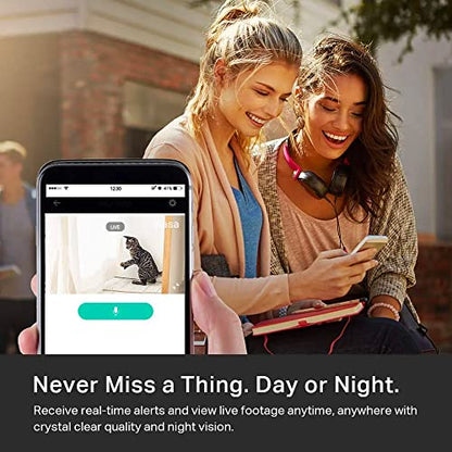 Kasa Indoor Pan/Tilt Smart Security Camera – 1080p HD, Night Vision, 2-Way Audio