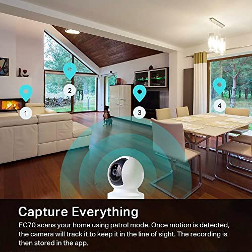 Kasa Indoor Pan/Tilt Smart Security Camera – 1080p HD, Night Vision, 2-Way Audio