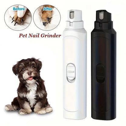 Novusyes VelvetTrim – Premium Pet Nail Grinder for Dogs & Cats