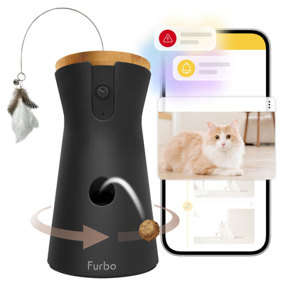 Furbo 360° Dog Camera – Smart Pet Monitor with Treat Toss & Alerts