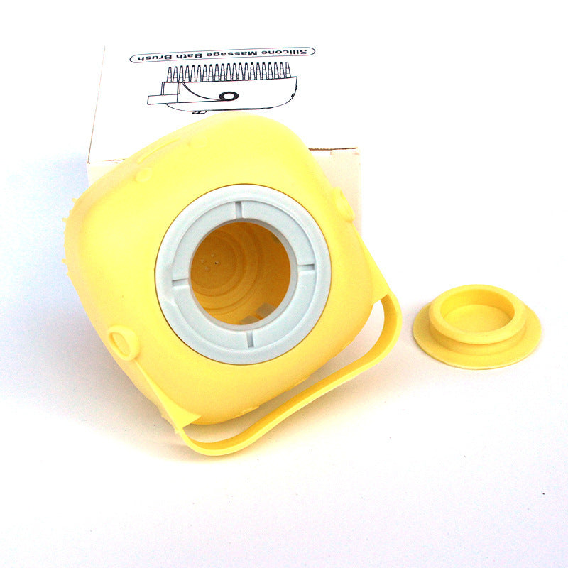 Silicone Dog & Cat Bath Brush – Grooming & Shampoo Gloves