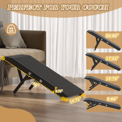 CouchDog Ramp for Couch – Adjustable, Non-Slip & Foldable