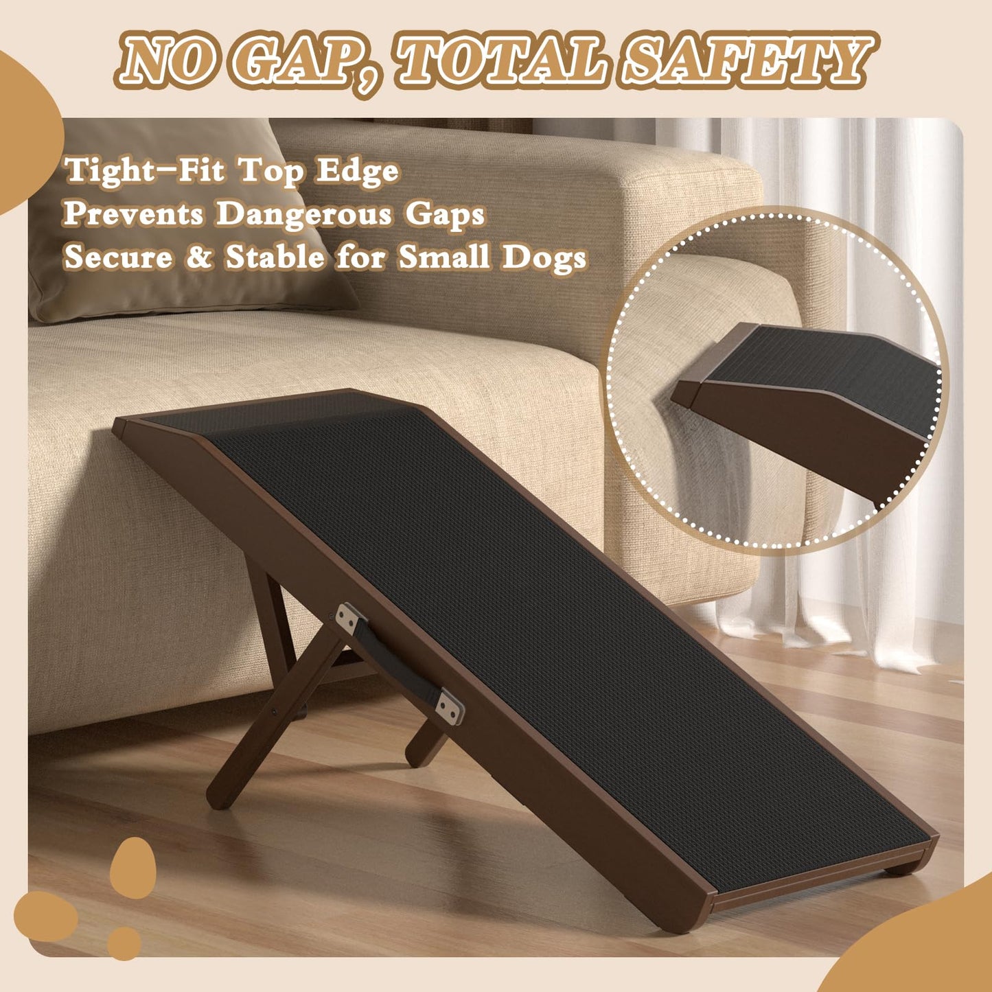 CouchDog Ramp for Couch – Adjustable, Non-Slip & Foldable