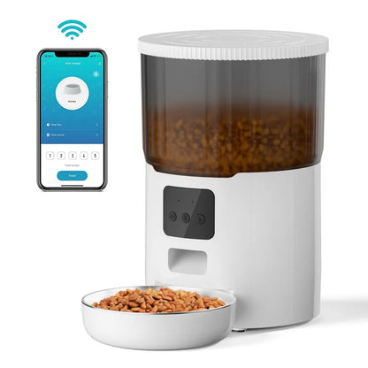 Smart Automatic Pet Feeder – 4L (For Cats & Dogs)