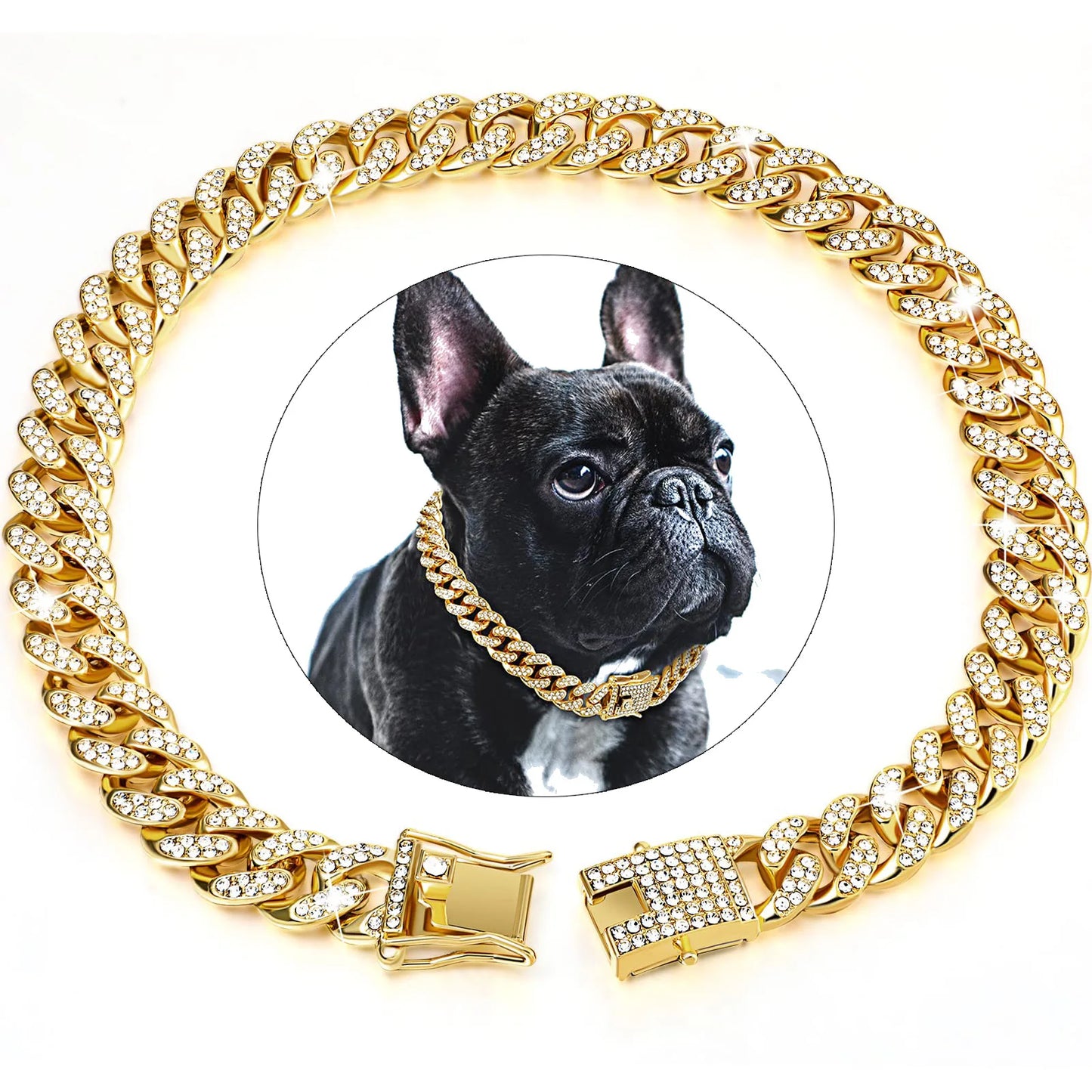 Luxury Pet Chain Collar