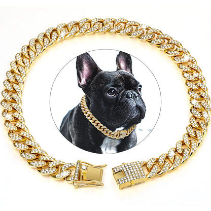 Luxury Pet Chain Collar