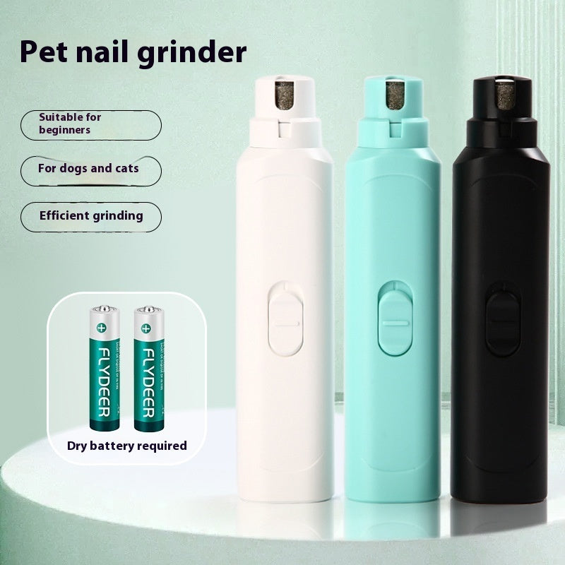 Novusyes VelvetTrim – Premium Pet Nail Grinder for Dogs & Cats