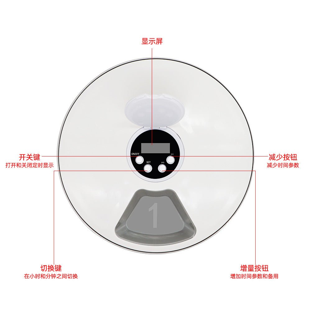 Automatic Smart Pet Feeder with Timer - Novusyes