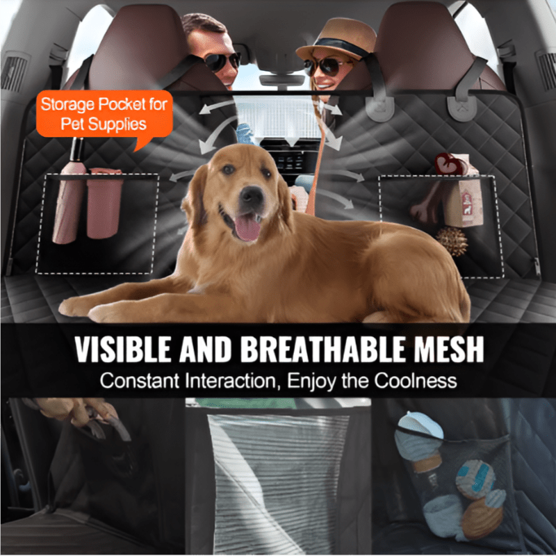 Back Seat Dog Hammock – Car Bed & Cover - Novusyes