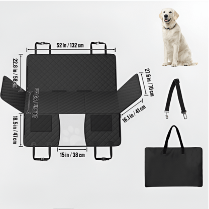 Back Seat Dog Hammock – Car Bed & Cover - Novusyes