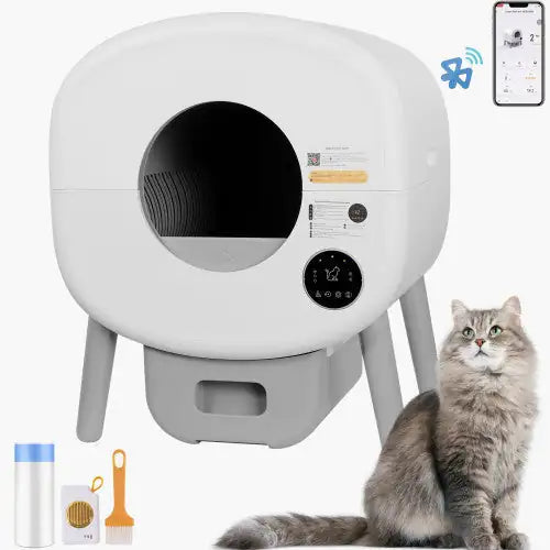 Smart Self-Cleaning Cat Litter Box – Model B