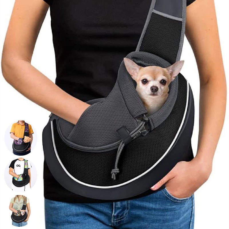 Carrying Pets Bag Women Outdoor Portable Crossbody Bag For Dogs Cats Pet Products - Novusyes