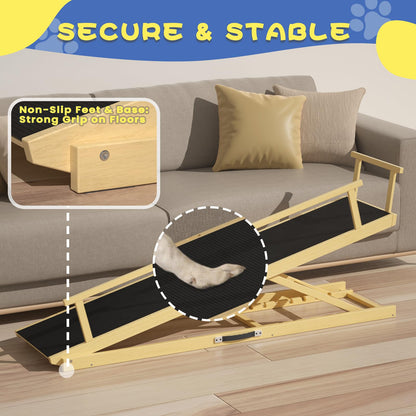 CouchDog Ramp for Couch – Adjustable, Non - Slip & Foldable - Novusyes