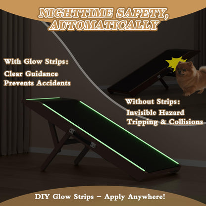 CouchDog Ramp for Couch – Adjustable, Non - Slip & Foldable - Novusyes