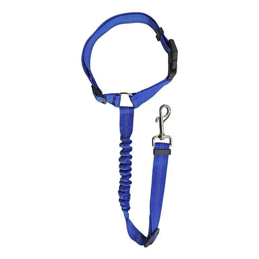 Dog Car Seat Belt – Adjustable Pet Safety Tether for Vehicle Travel & Harness Use - Novusyes