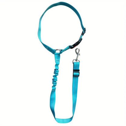 Dog Car Seat Belt – Adjustable Pet Safety Tether for Vehicle Travel & Harness Use - Novusyes
