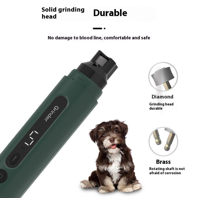 Electric Pet Nail Grinder – Quiet 5 - Speed Nail Trimmer for Dogs & Cats | Novusyes - Novusyes