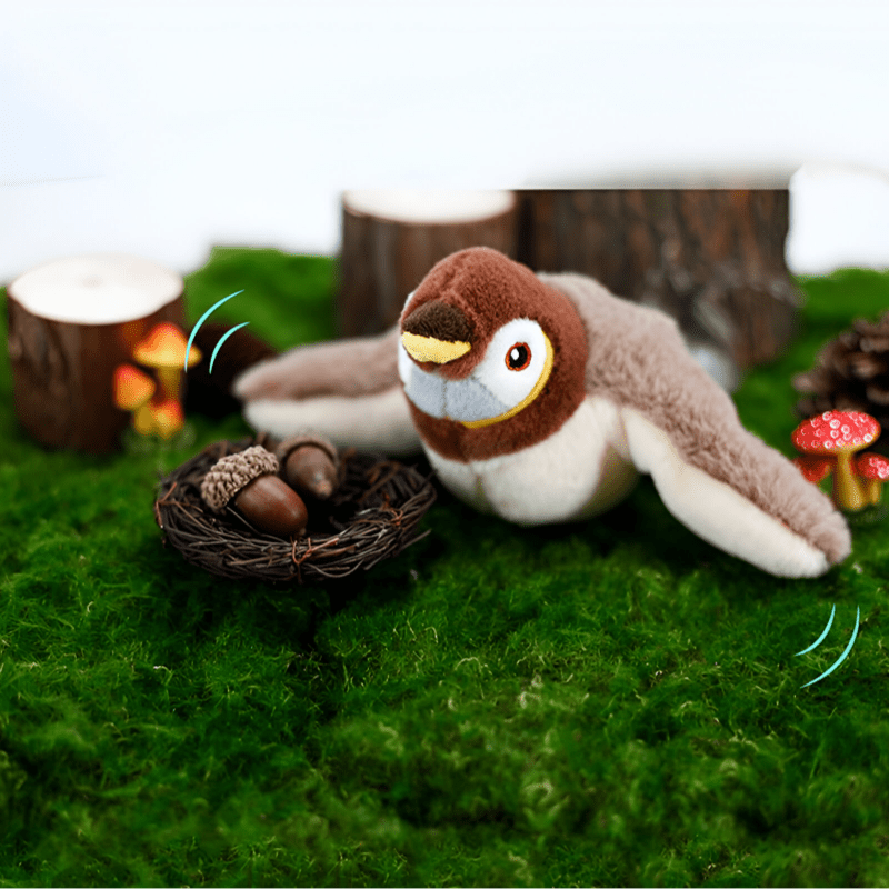 Flapping Kitten Interactive Toy – USB & Catnip - Novusyes