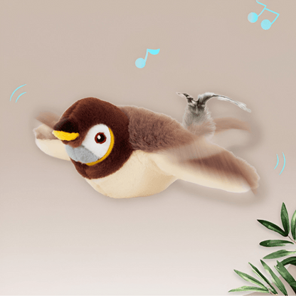 Flapping Kitten Interactive Toy – USB & Catnip - Novusyes