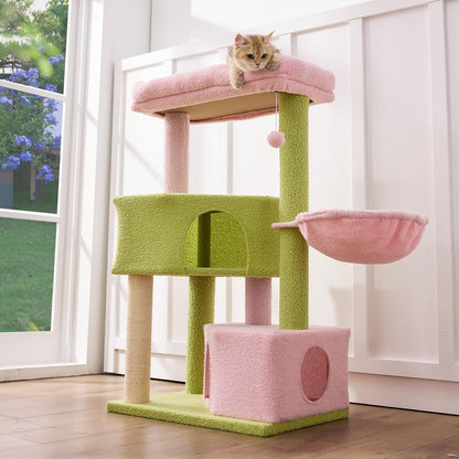 Gardner Pet 41” Heavy Duty Cat Tree for Large Cats – Stable & Space - Saving - Novusyes