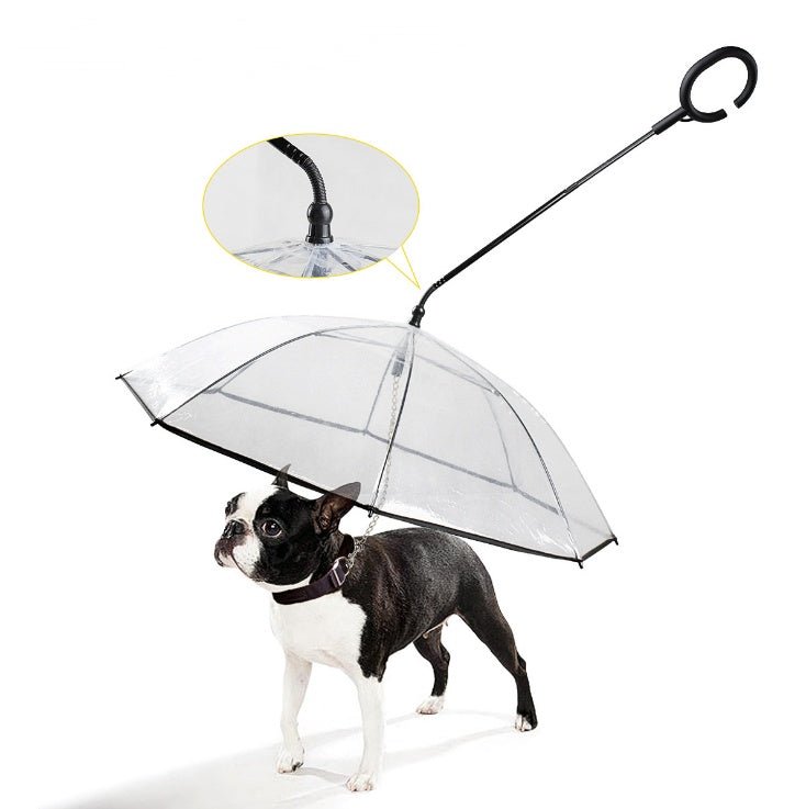 Hot Selling Transparent Pet Supplies Adjustable Pet C Type Umbrella - Novusyes