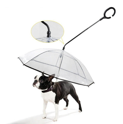 Hot Selling Transparent Pet Supplies Adjustable Pet C Type Umbrella - Novusyes