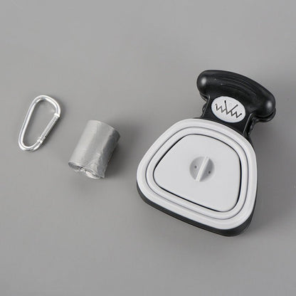 Pet Dog Poop Bag Dispenser Travel Foldable Poop Spoon - Novusyes