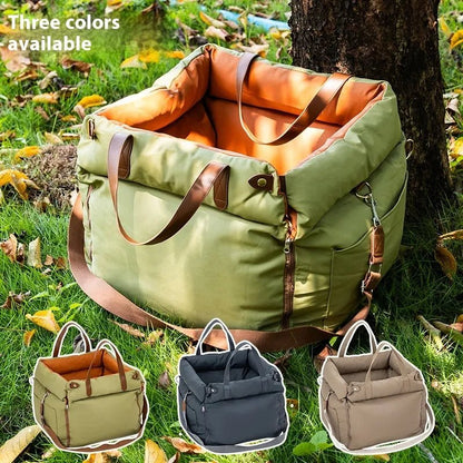 Portable Car Kennel Anti - dirty Removable And Washable Pet Safety Chair - Novusyes