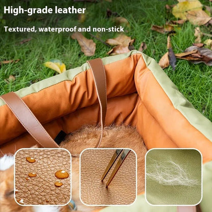 Portable Car Kennel Anti - dirty Removable And Washable Pet Safety Chair - Novusyes