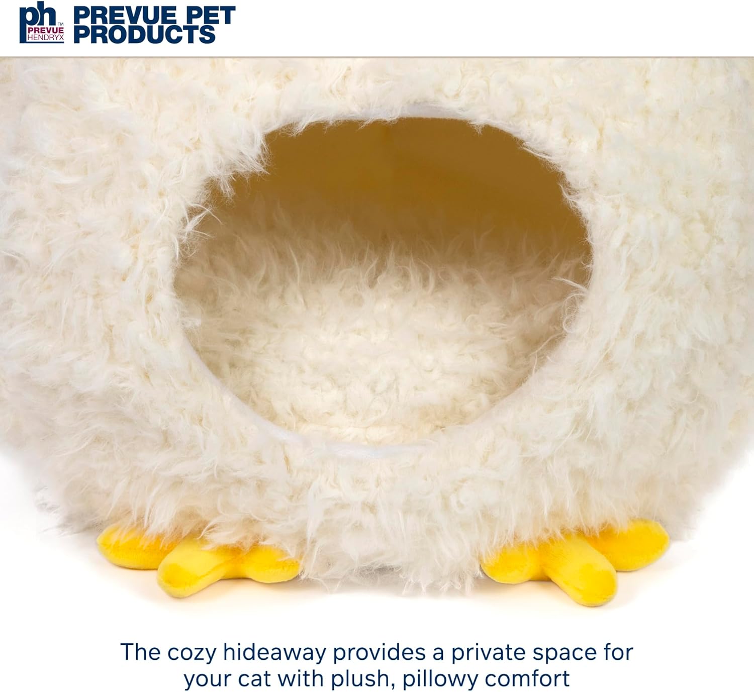 Prevue Pet Products Comfy Chicken Cat and Dog Hideaway Bed 7600 - Novusyes
