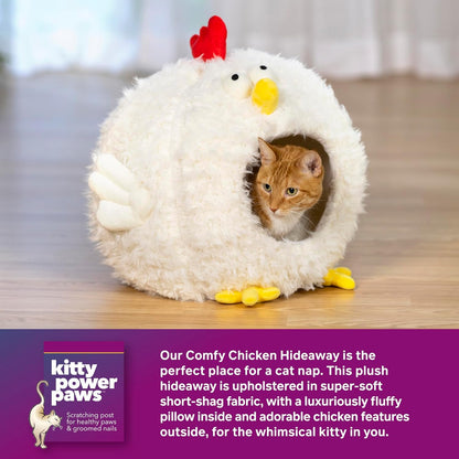 Prevue Pet Products Comfy Chicken Cat and Dog Hideaway Bed 7600 - Novusyes