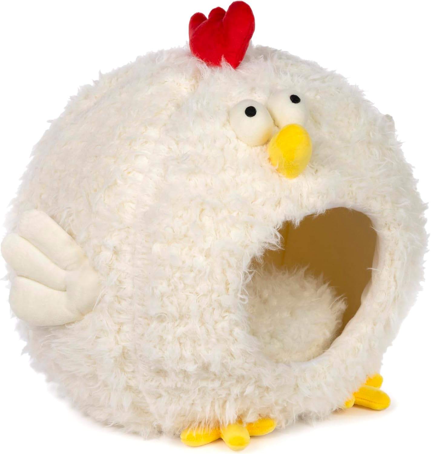 Prevue Pet Products Comfy Chicken Cat and Dog Hideaway Bed 7600 - Novusyes