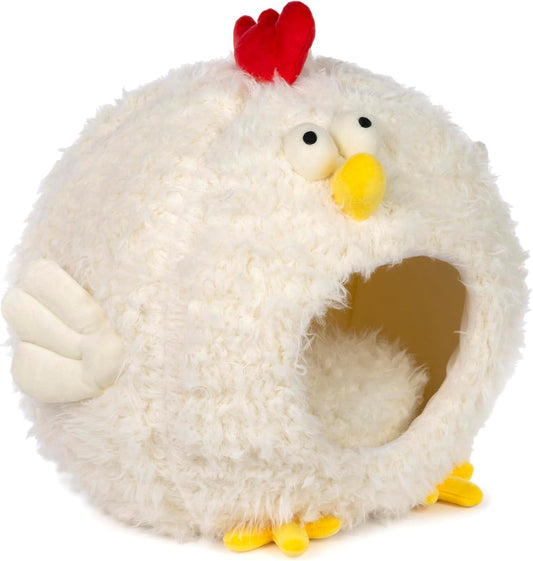 Prevue Pet Products Comfy Chicken Cat and Dog Hideaway Bed 7600 - Novusyes