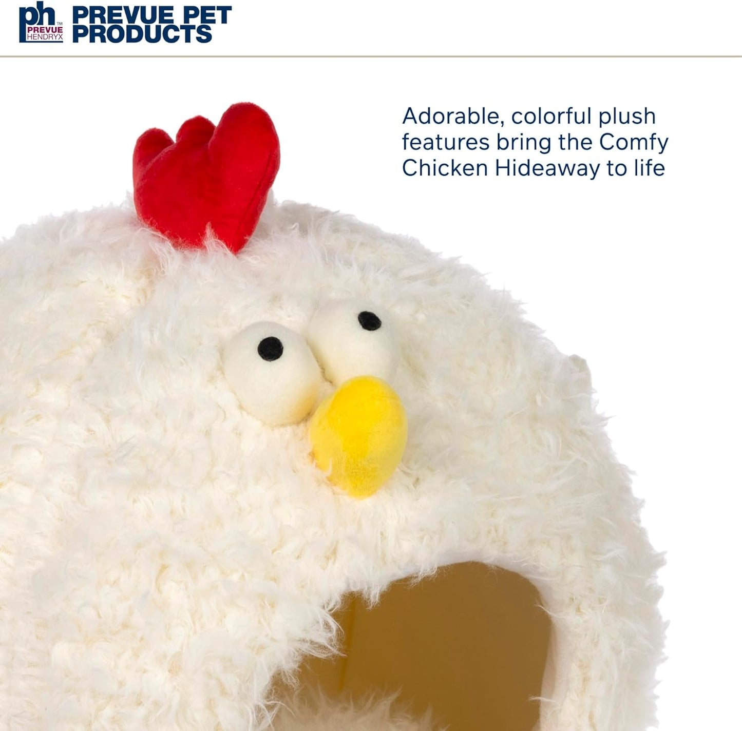 Prevue Pet Products Comfy Chicken Cat and Dog Hideaway Bed 7600 - Novusyes