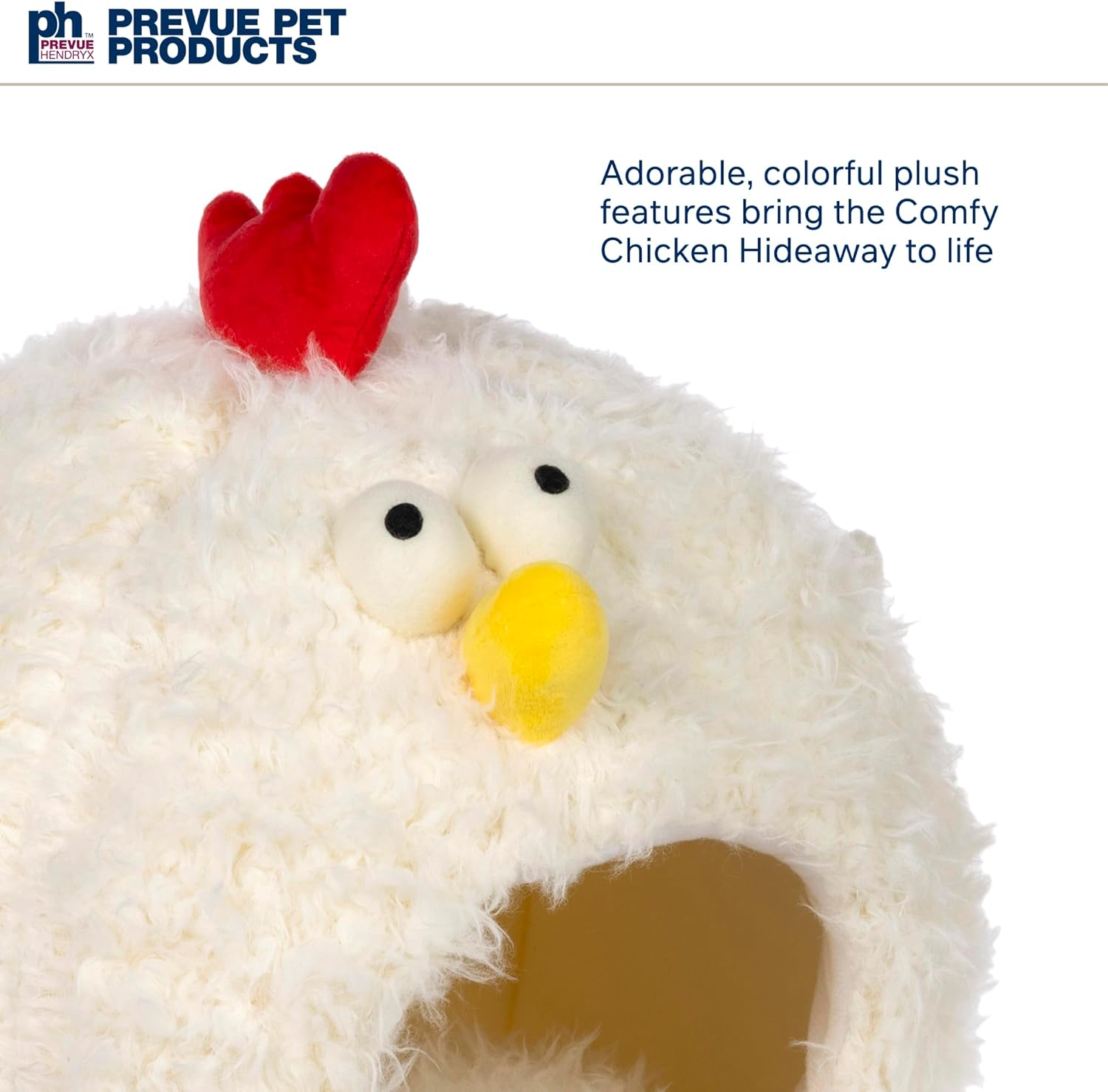 Prevue Pet Products Comfy Chicken Cat and Dog Hideaway Bed 7600 - Novusyes