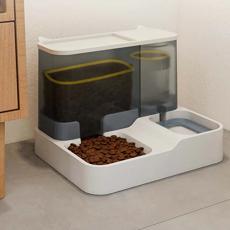 2-in-1 Water & Food Dispenser for cats and small dogs