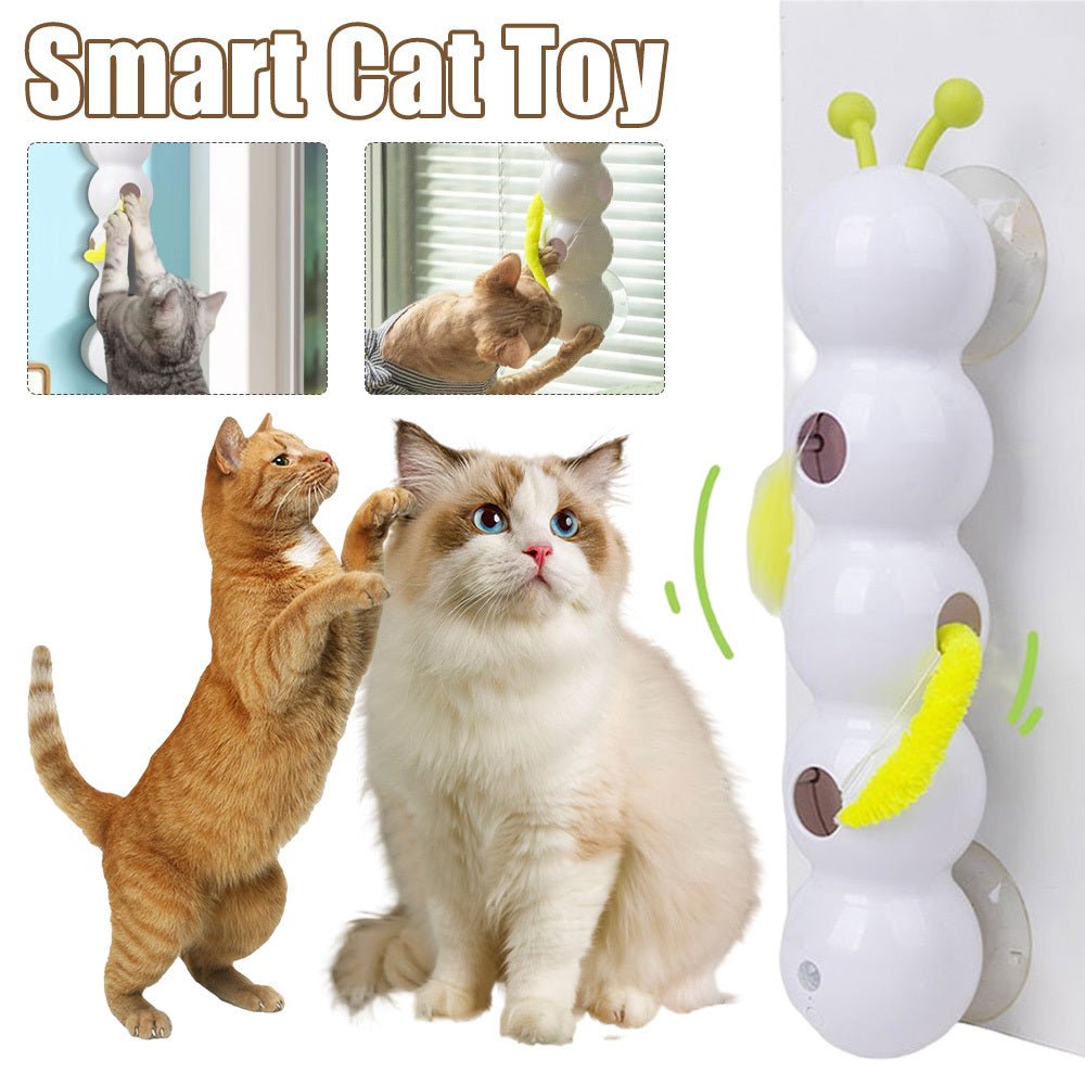 Smart Rechargeable Cat Toy – Motion - Activated Tail Teaser for Kittens - Novusyes