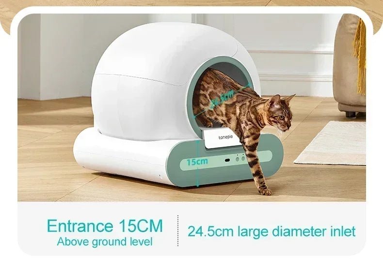 SmartCat 2.0 – Self - Cleaning Litter Box with App Control - Novusyes