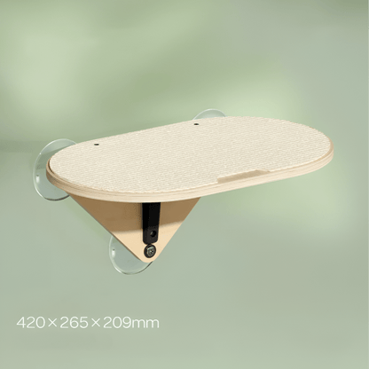 Ultimate Cat Window Perch – Cozy Hammock with Climbing Steps & Scratching Post! - Novusyes